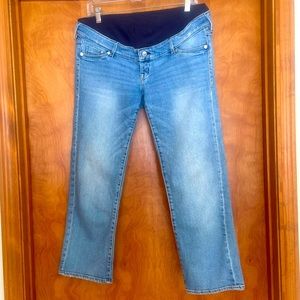 H&M light wash Maternity Jeans